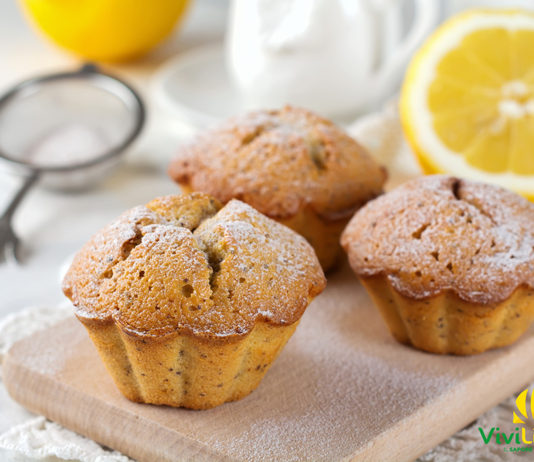 Muffin al limone, il mini cake dal profumo inconfondibile muffin al limone