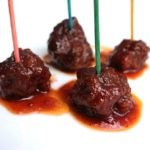 polpette al limone con marmellata aromatica di pomodorini