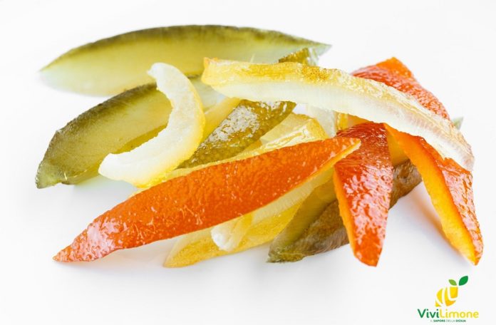 scorzette di limone candite