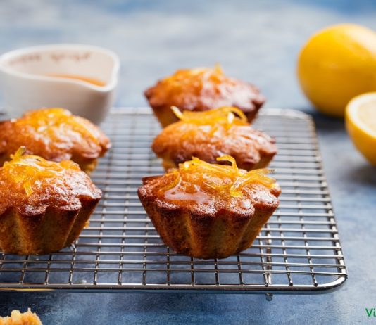 muffin con marmellata di limoni