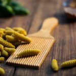 Cavatelli in salsa di limone,mascarpone e caviale rosso