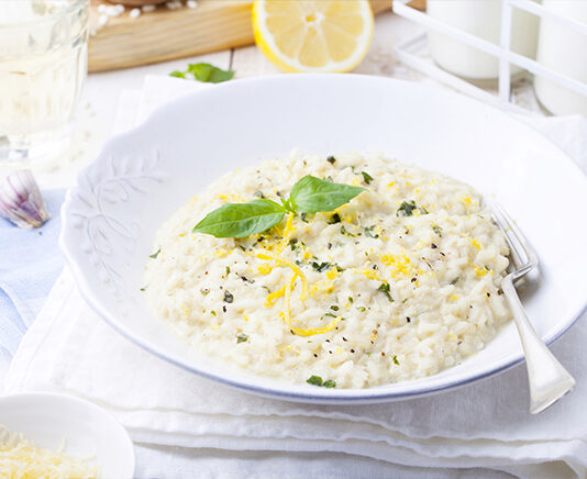 Riso e limone: il risotto con una marcia in più!